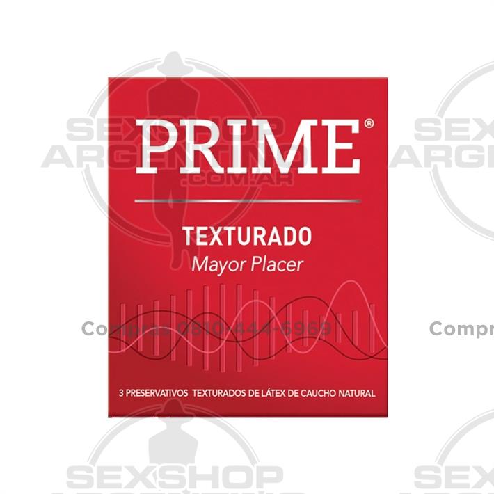 Preservativo Prime Texturado